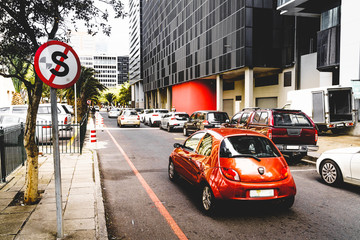 Street scene in Cape Town