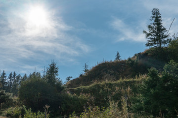 Katschberg bei Sonnenuntergang