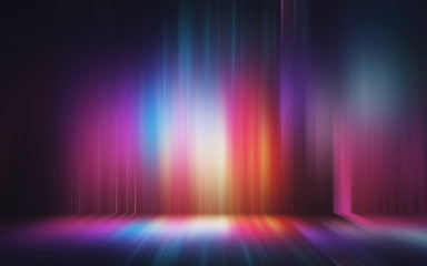Abstract light effect texture rainbow wallpaper 3D rendering