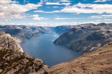 Ausblick vom Preikestolen