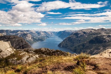 Ausblick vom Preikestolen