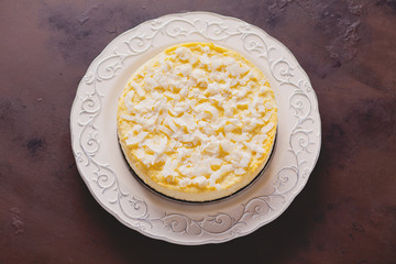coconut cheesecake