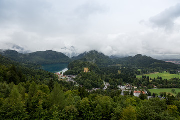 Fototapeta na wymiar Berge in Füssen 2