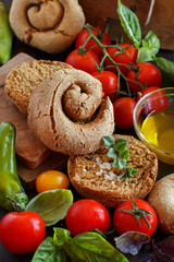 Frisella, typical south italian bread