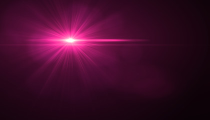 abstract of lighting for background. digital lens flare in dark background