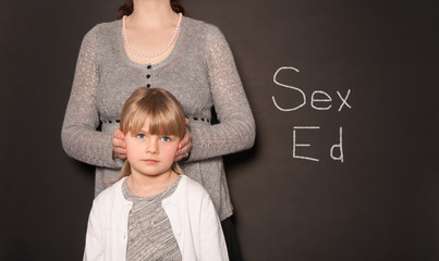Girl Protected from Learning Sexual Education