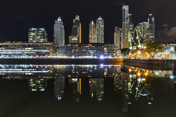 El Famoso barrio de Puerto Madero. Buenos Aires, Argentina.