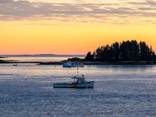 Naklejka premium Sunset 