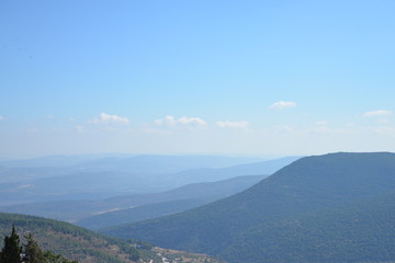 Mountains near Safed, Israel