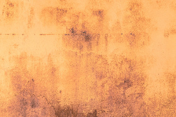 Painted rusty sheet