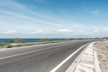 Fototapeta premium empty highway 