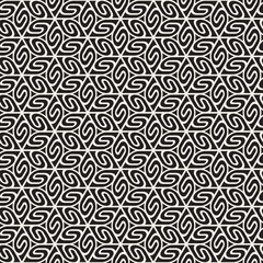 Vector seamless lines mosaic pattern. Modern stylish abstract texture. Repeating geometric tiles