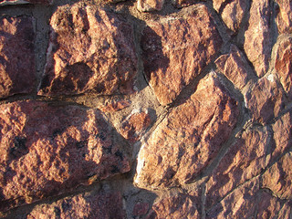 surface of the marble with brown tint