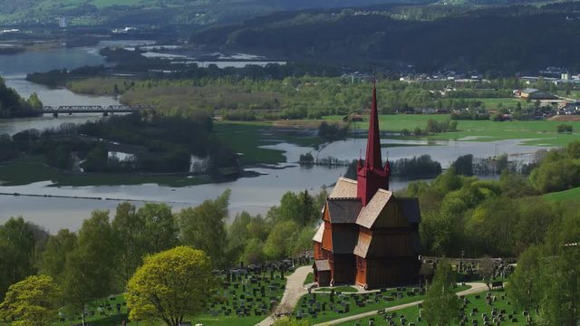 The Stave Church of Ringebu