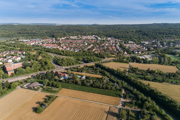 Luftaufnahme Wolfbusch in Baden Württemberg