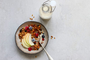 Granola, healthy Breakfast