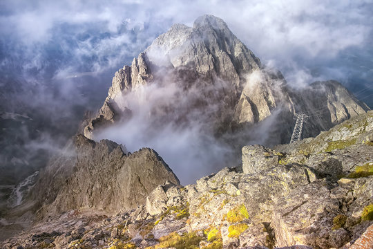 High Tatra mountains in northern Slovakia, Europe