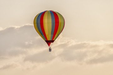Happy hot air ballooning