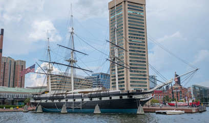 Fototapeta na wymiar Baltimore Ship