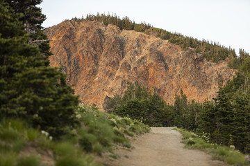A path near Crystal mountain