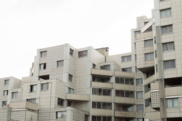 Residential tower from French architecture.