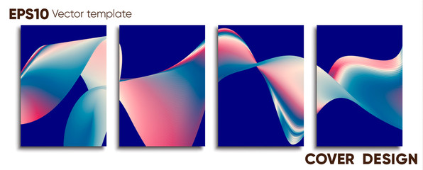 Creative colored cover. Cover design.