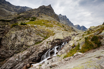 Fototapeta na wymiar Slovakian Velka Studena Dolina Tatra