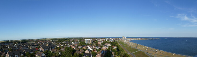 Büsum von oben