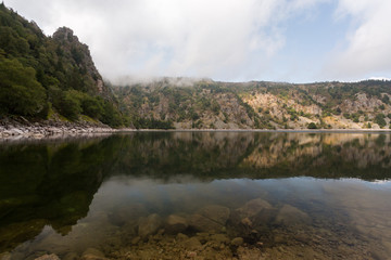 Fototapeta na wymiar Lac blanc