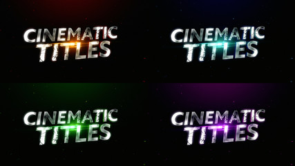 Metallic Shatter Titles