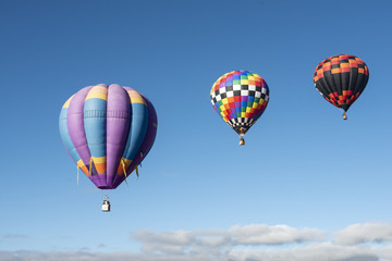 Globos aerostáticos en Festival de Globos en León Guanajuato