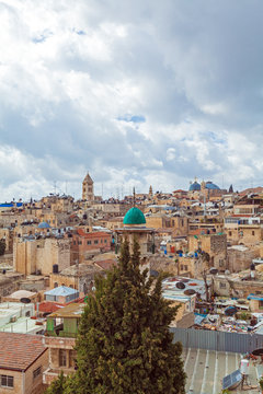Jerusalem Old City Roofs