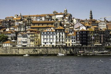 Obraz premium Turista no Porto, Portugal