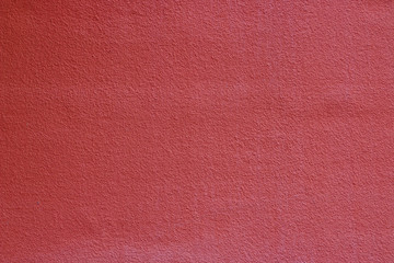 red painted wall