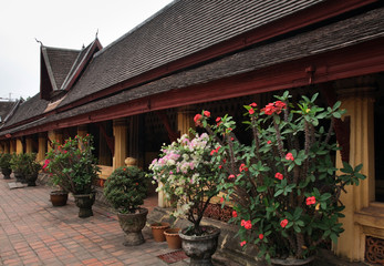 Fototapeta premium Wat Si Saket (Sisaket) in Vientiane. Laos