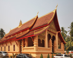 Wat Ongtu in Vientiane. Laos