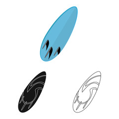 Isolated object of equipment and swimming icon. Collection of equipment and activity stock vector illustration.