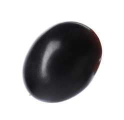 Fresh purple grape on white background