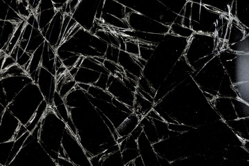 abstract background of broken glass