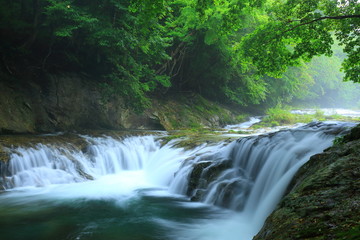 夏の気仙大滝