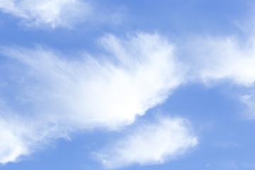 Naklejka na ściany i meble Beautiful cloud in the sky