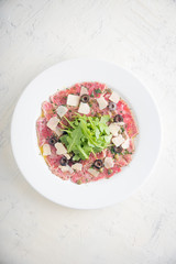 italian beef carpaccio