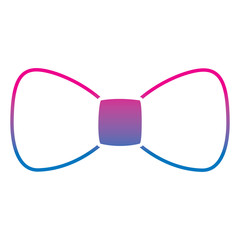 Fototapeta premium hipster fashion bow tie elegance for men