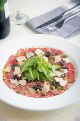 italian beef carpaccio