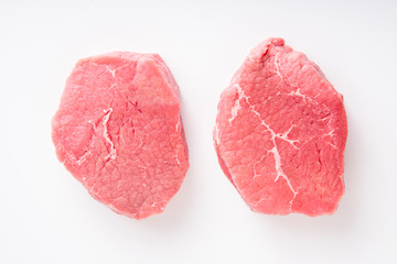 isolated beef, eye of round