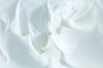 Obraz na płótnie Canvas background of sour cream
