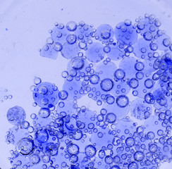 water bubbles in background quality, macro