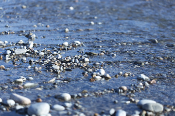 river with stones