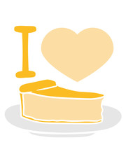 herz i love liebe pause kuchen käsekuchen schnittchen teller lecker hunger essen heiß glas tasse tee kaffee trinken durst kochen café lecker comic cartoon clipart