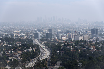 Fototapeta na wymiar Smoggy City